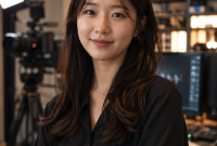 Portrait of Seo Ji-an, a livestream production and setup contributor in a studio workspace